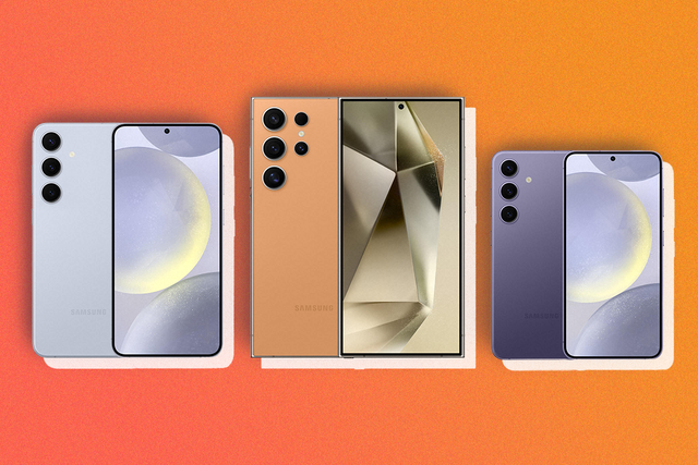 <p>The phones get thinner bezels, a flat display, and a raft of new AI-powered photo-editing and writing features </p>